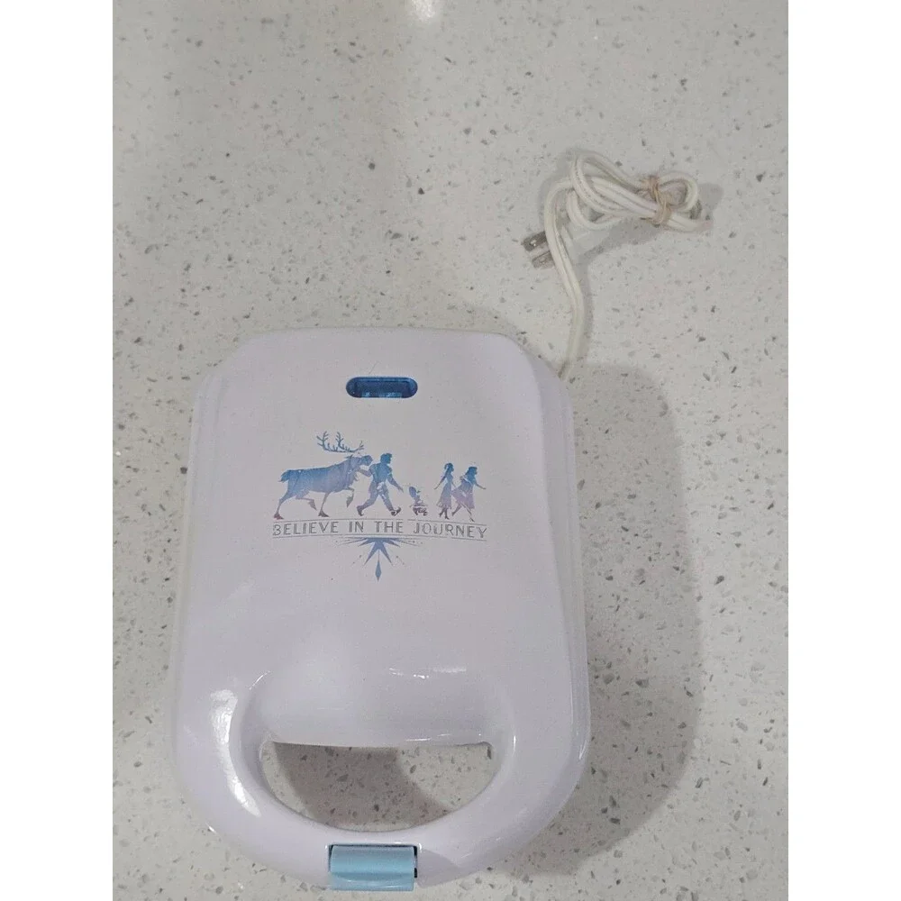 Disney Frozen Snowflake Shape Waffle Maker DFR-51 Non-Stick 500W White  Electric